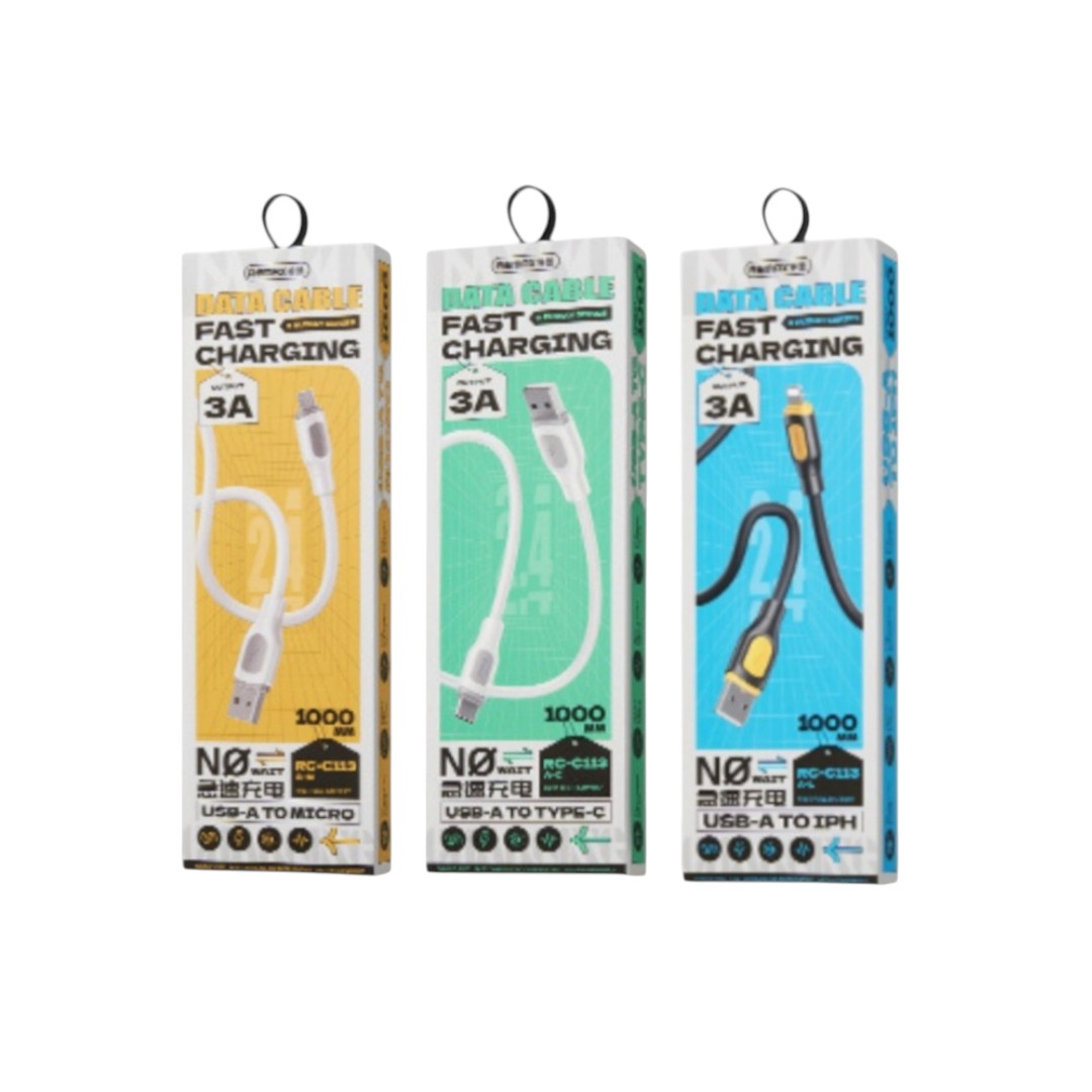 REMAX CABLE CARGA SILICONA 2 REMAX CABLE CARGA SILICONA 2